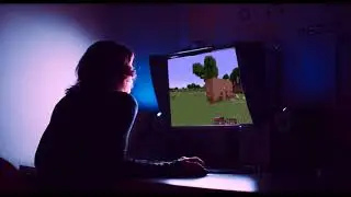 Minecraft at 5am after your friends went to bed already