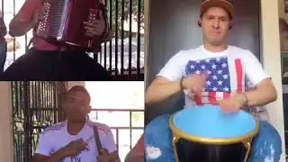 Ritmo de paseo : Acordeon: Juan Sajona, Guacharaca: Stiwar Moreno, Caja: Poncho Novoa