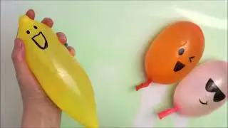 How to Make DIY Fidget Toys wet balloon, DIY balloon ideas video