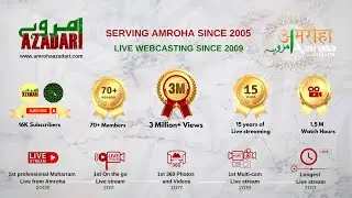 🔴7th Muh 2023 Amroha Azadari Live