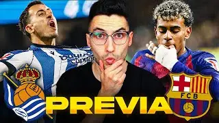 REAL SOCIEDAD vs FC BARCELONA | ¡EL AÑO PASADO PINCHARON AQUÍ! (PREVIA y POSIBLES ALINEACIONES)
