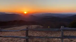 Appalachian Trail Mile 255: Max Patch at Sunset