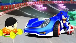 Tag with Ryan vs Team Sonic Racing