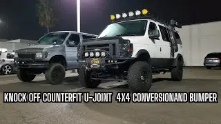Поддельный карданный шарнир для полноприводного Ford Econoline E-150 4.6 V8 4WD 35s с лифтованным...