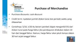[FAC03B-ID] Accounting for Merchandising Company (Purchase and Sales of Merchandise)