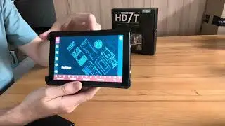 Portkeys HD7T Camera Field Monitor, Bright Monitor with Touch Operation (Power Supply Not Included)