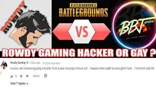 ROWDY GAMING VS BBJ GAMING | FULL CONTROVERSY EXPLAINED |
