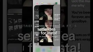 Идеи для историй в Инстаграме ★ Тексты песен на Pinterest + Spotify Селфи 🎶🤳 У меня появилась эта...