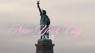 Daily vlog: New York City (Dia 5), Carlos Bakery(cake boss), ponte do Brooklyn, est&aacute;tua da liberdade