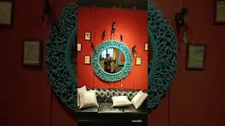 The #interior #store of textiles, furniture, lamps and tableware in ethnic style in Saint-Petersburg