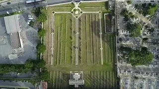 DJI Mavic Pro Mazargues War Cemetery, Marseilles, France