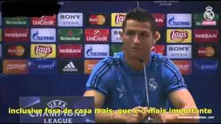 Cristiano Ronaldo deja callado a periodista |UCL|