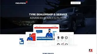 PneuPress - Tire Shop and Car Repair WordPress Theme      Brock Harpe
