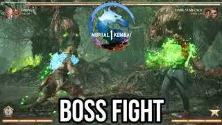 Mortal Kombat 1 - Invasion Mode Dark Star Cage Boss Fight [4k HDR]