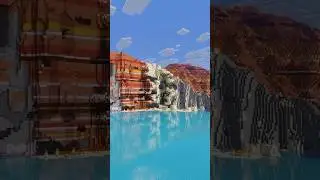 Minecraft Badlands Cliffside Village Seed!