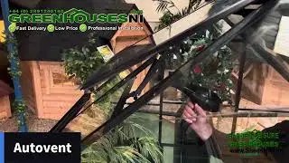 Greenhouse Autovent moving - How it works - GreenhousesNI - Garden Leisure NI - www.ShedsNI.com