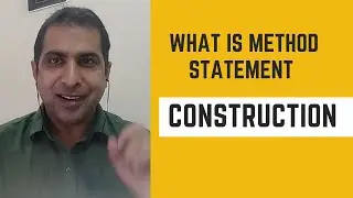 What is Method Statement in construction