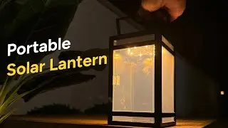 Techko Solar Portable Lantern for Porches, Patio, or Camping