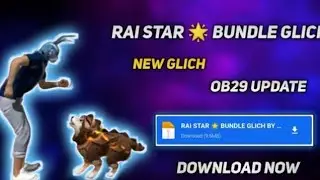 RAISTAR BUNDLE GLITCH VIP ITEMS GLITCH FILE😲❗FREE FIRE ICON AVTAR+BANNER GLITCH❗No Password