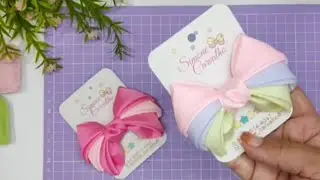 Cute Handmade Baby Bow Hair Clips | Beautiful Ribbon Bows for Baby Girls | DT Elysia Handmade #craft