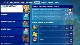 Fortnite X Fall Guys Quests!