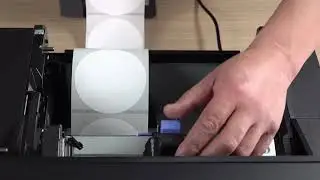 Как да заредим Epson C6000P C6500P с етикети външно How to load external labels Epson C6000P C6500P