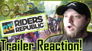 RIDERS REPUBLIC TRAILER REACTION! | UBISOFT FORWARD | E3 2021