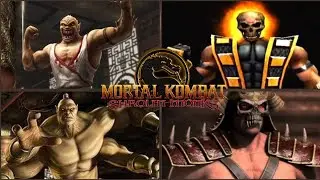 Mortal kombat Shaolin monk All Boss Battles