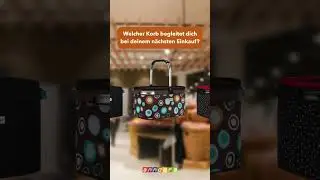 anndora&reg; Henkelkorb mit Logo Print Dein Liebstes K&ouml;rbchen 🛍️