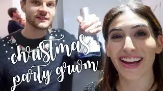 CHRISTMAS PARTY GET READY WITH ME (vlog style) | Lily Pebbles Vlogmas