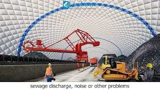 Inflatable Air Dome for Large Stadiums and Construction Projects | Buy Directly from China!