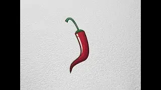 Red Pepper Vector Adobe Illustrator Tutorial