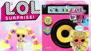 Two Pigtails & a Microphone | LOL Surprise REMIX Hair Flip | Bored House Flies Review