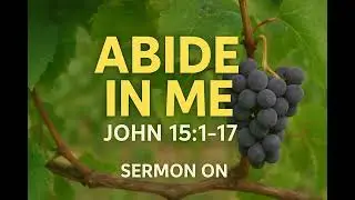 John 15:1-17 Explained &mdash; How to Abide in Christ and Live a Fruitful Life (Full Sermon) #11