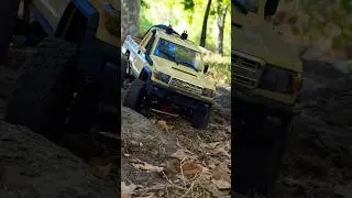Epic weekend of downhill Toyota Land Cruiser ⛰️ #toyota #automobile #rc #rcb #mn82 #rc4wd