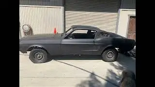 StickMan mustang 67 burnout @thedukeofspeed #automobile