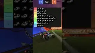 best Rocket League car tierlist