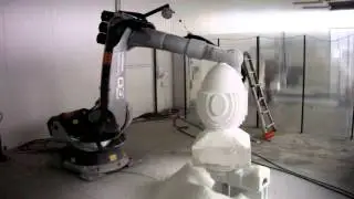 3D artistic polystyrene milling 3