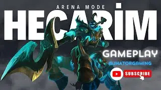 HECARIM GAMEPLAY!! WİLDRİFT ARENA 2V2V2V2 MODE