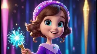 Six Magic Wands Sparkle and Glow | Magical Counting Song for Kids | Nursery Rhyme for Toddlers