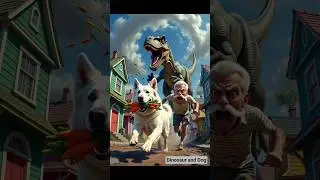 A Dinosaur Stole My Dog&rsquo;s Vegetables. #youtube shorts #dinosaur