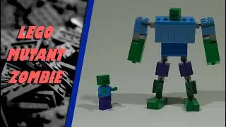 Building A LEGO Minecraft Mutant Zombie Tutorial