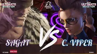 SF6 🐅Ultimate Master Sagat против C.Viper &ndash; &laquo;Король приветствует претендента🔥&raquo;