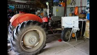 Разборка Massey Ferguson MF 35 №1 - Снятие стартера