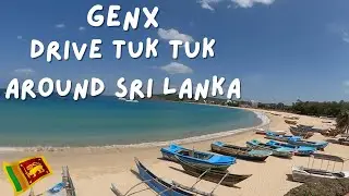 Trincomalee Sri Lanka | Driving Tuk Tuk In Sri Lanka | 4K Travel