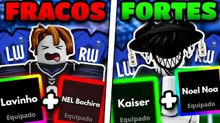 joguei com os MELHORES ESTILOS para LW e RW no Blue Lock Rivals