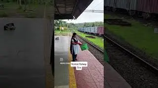 🇮🇳Indian Railway #automobile #train #lifeisbutadream  🚂#Goa#konkanrailway