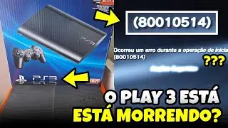 O que est&aacute; acontecendo com o PS3? (Erro 80010514)