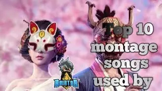 free fire montage songs used by Raistar 🔥🔥!