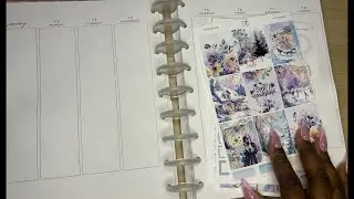 TheCraftyOne is live! | PM PLANNING (DECORATIVE PLANNING) WEEK 3 MEMORIES #plannercommunity #PWM